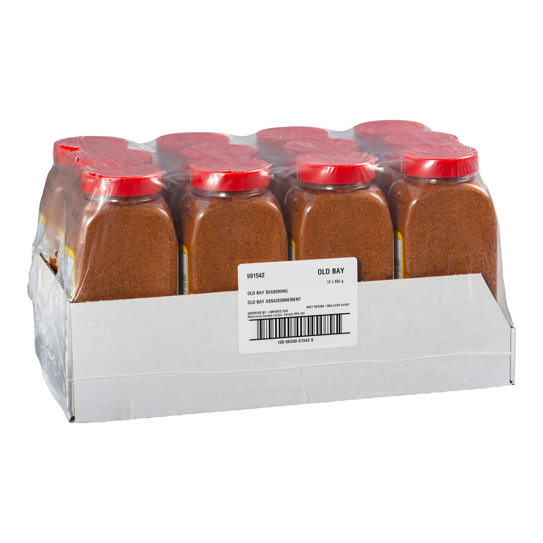 Assaisonnement Old Bay - 12 x 680 g (Boîte = 1 x 680 g) - Assaisonnement Old Bay - Ingrédients pour restaurants et services de restauration - Distribution canadienne