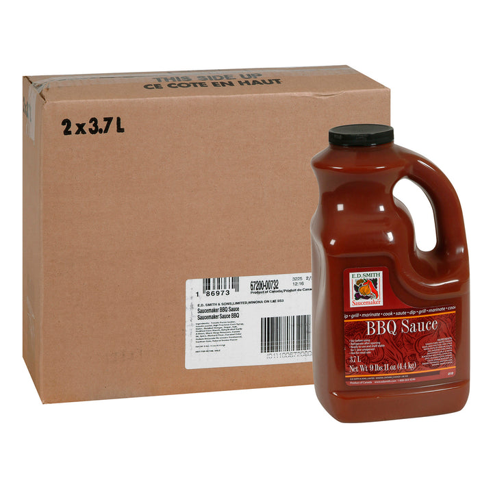 Sauce BBQ pour grillades - 2 x 3,7 L - Saucemaker - Ingrédients pour restaurants et services de restauration - Distribution canadienne