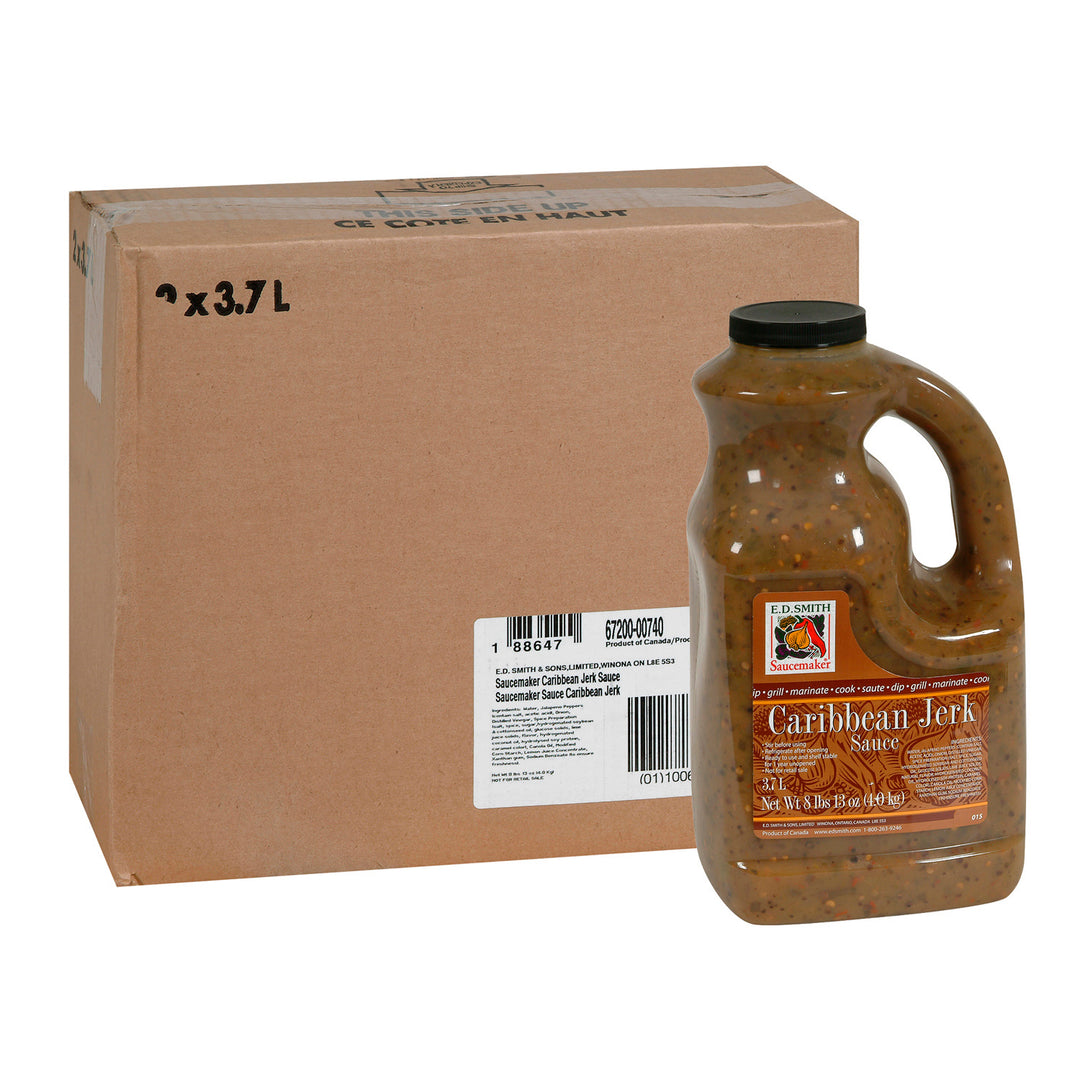 Sauce Jerk Caraïbes - 2 x 3,7 L - Saucemaker - Ingrédients pour restaurants et services de restauration - Distribution canadienne
