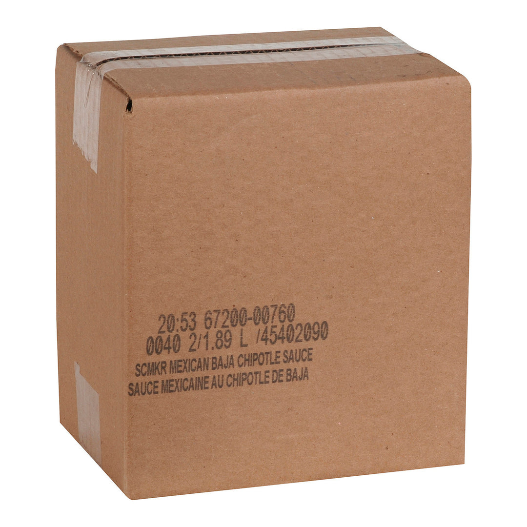 Sauce Chipotle Baja - 2 x 1,89 L - Saucemaker - Ingrédients pour restaurants et services de restauration - Distribution canadienne
