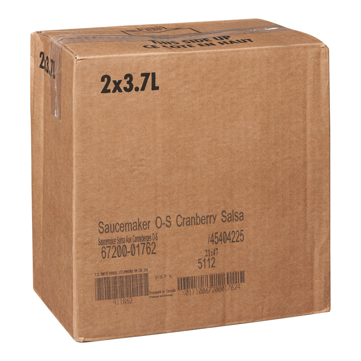Sauce Salsa Cranberry - 2 x 3,7 L - Saucemaker - Ingrédients pour restaurants et services de restauration - Distribution canadienne