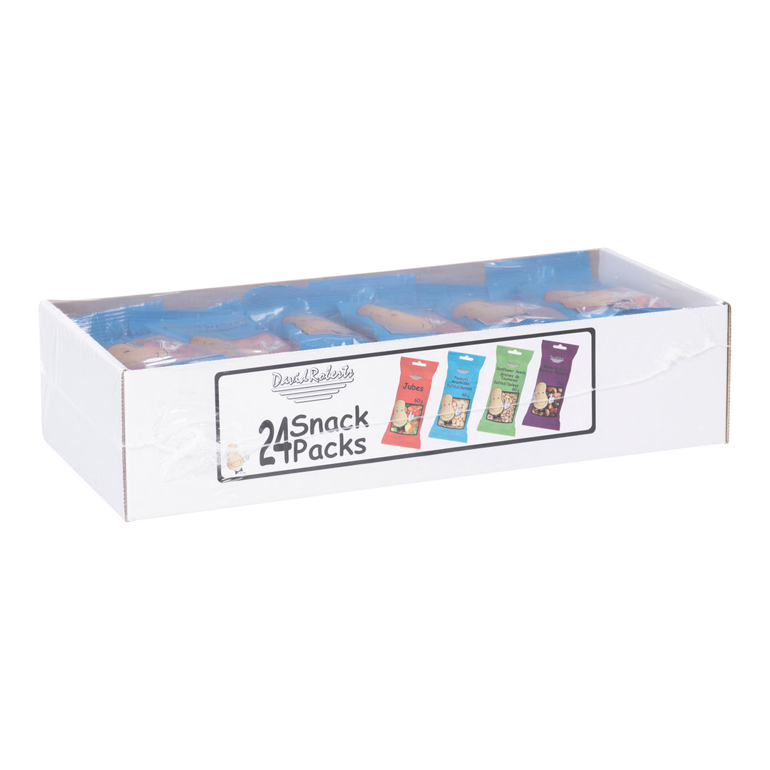 Snack Pack BBQ Peanut - 48 x 60 g - David Roberts - Ingrédients pour restaurants et services de restauration - Distribution canadienne