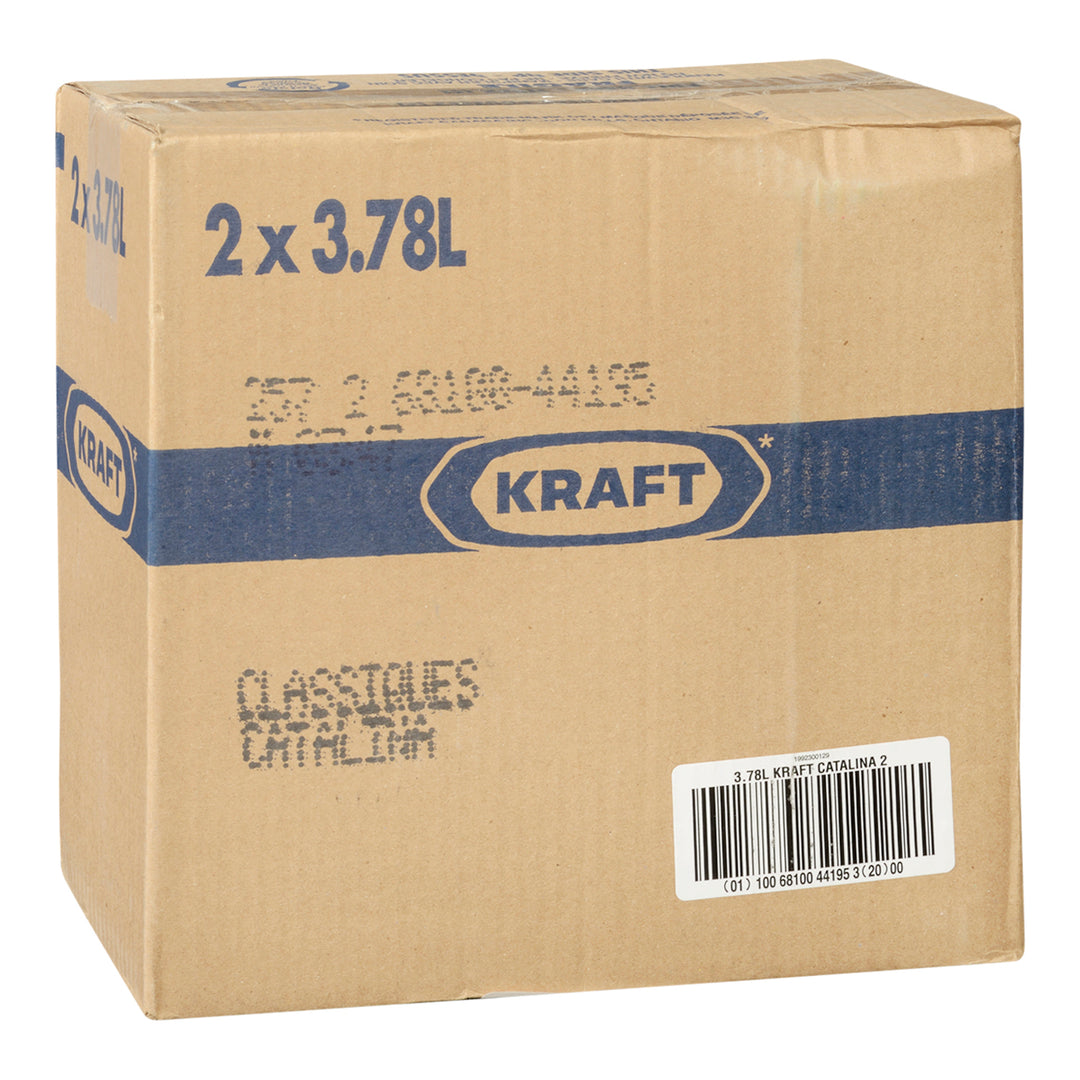 Dressing Catalina - 2 x 3,78 L - Kraft - Ingrédients pour restaurants et services de restauration - Distribution canadienne
