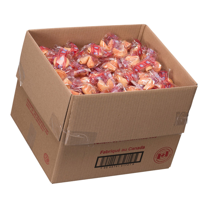 Biscuits Fortune emballés individuellement - 1 x 400 unités - Wings Food Prod - Ingrédients pour restaurants et services de restauration - Distribution canadienne