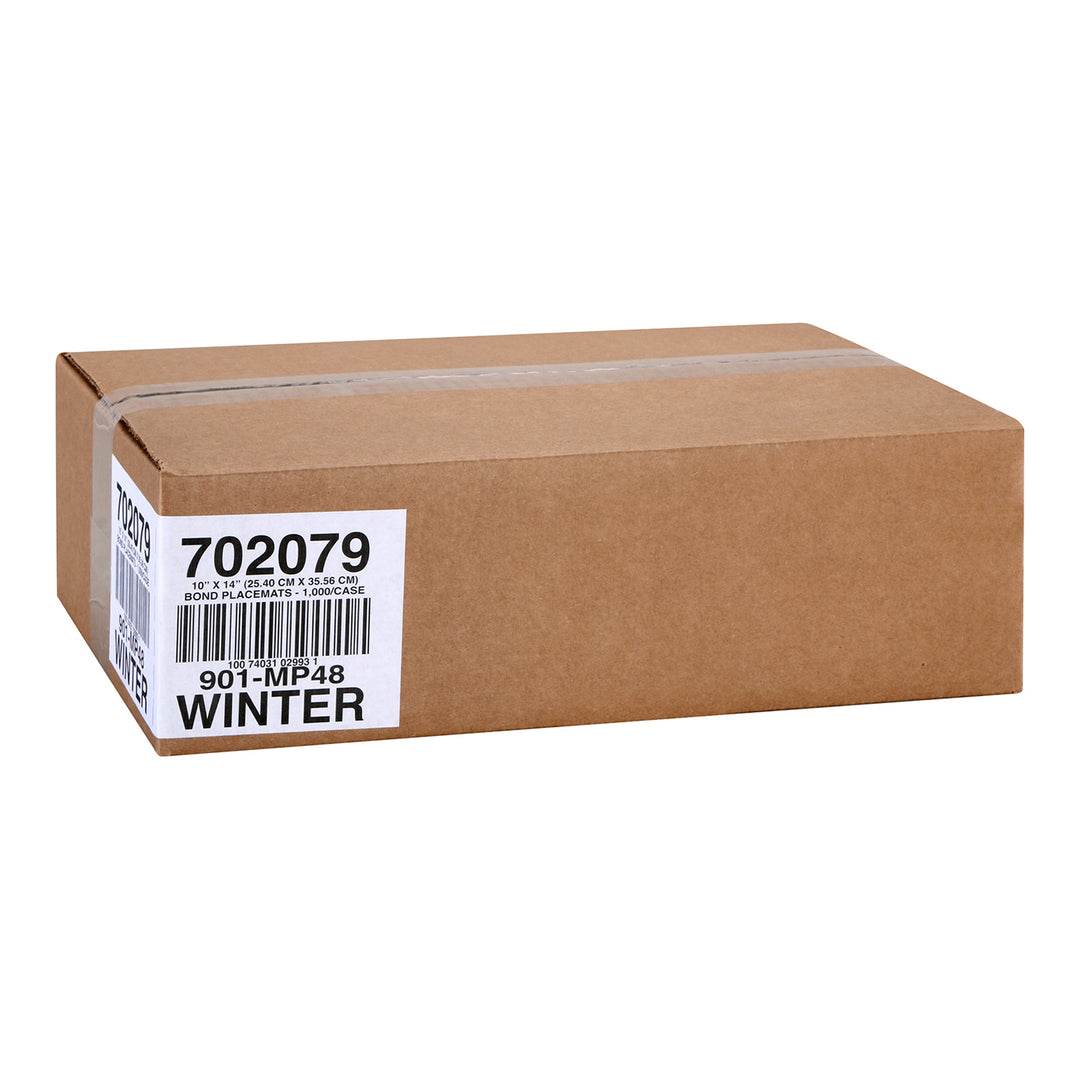 Tapis de table 10 x 14, emballage multiple hiver - 1 x 1000 unités - Hoffmaster Food - Emballage et accessoires - Fournitures et équipement pour restaurants - Distribution canadienne