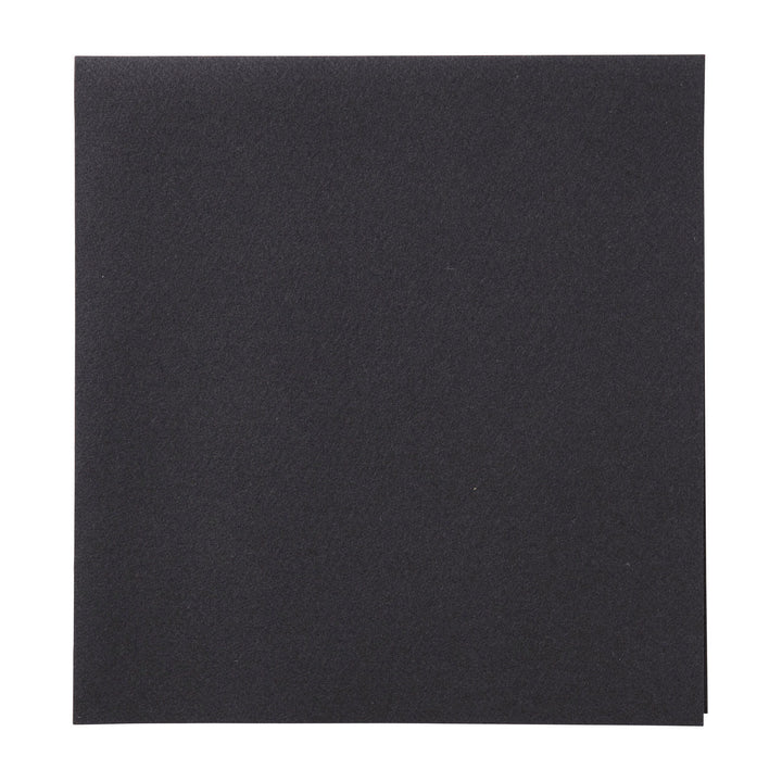 Serviette 16 x 17 noire, aspect lin - 4 boîtes de 75 unités - Hoffmaster Food - Emballage et accessoires - Fournitures et équipement pour restaurants - Distribution canadienne