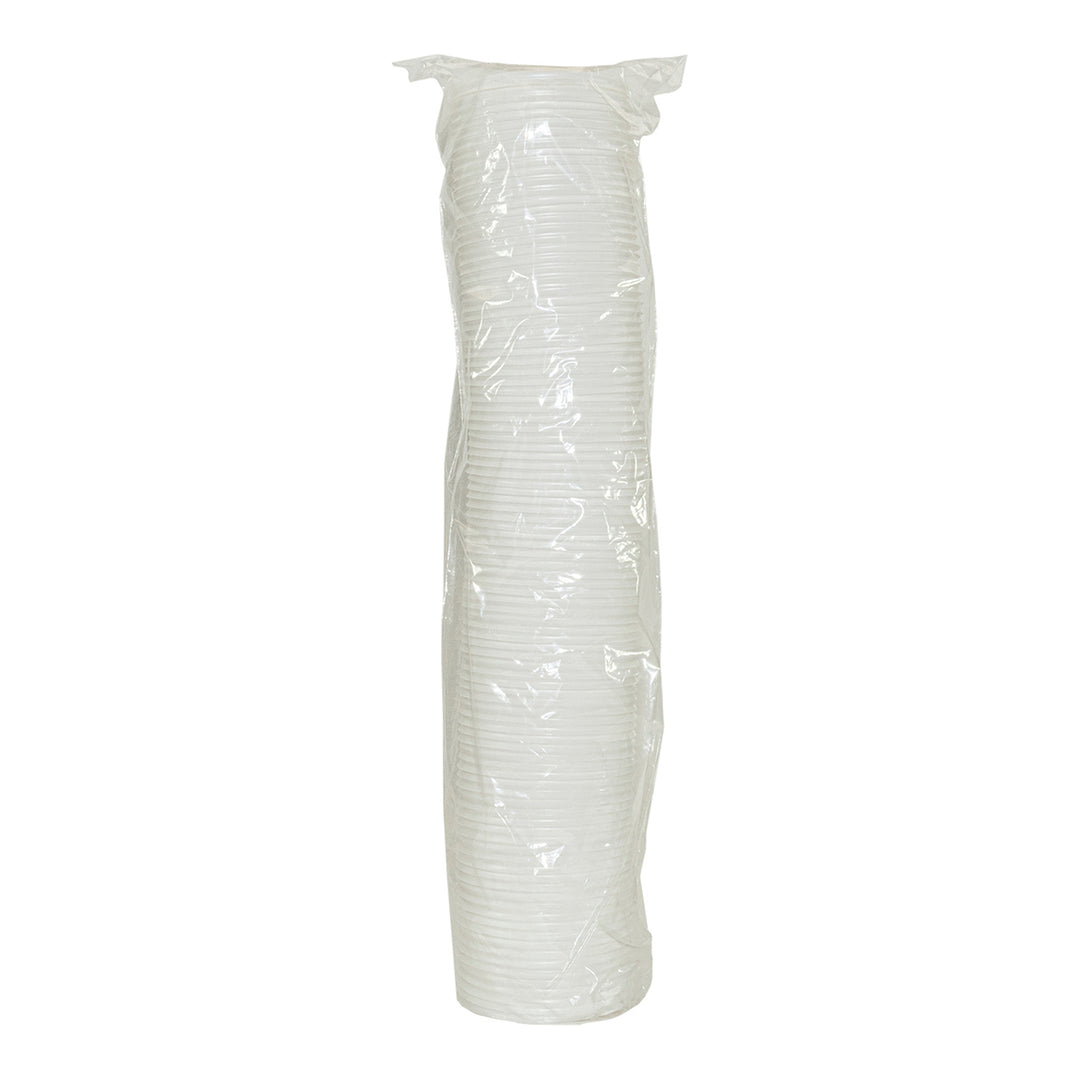 Couvercle à rabat thermocollant blanc pour gobelet 8 oz - 10 x 100 unités - Packn'eat - Emballage et accessoires - Fournitures et équipement pour restaurants - Distribution canadienne
