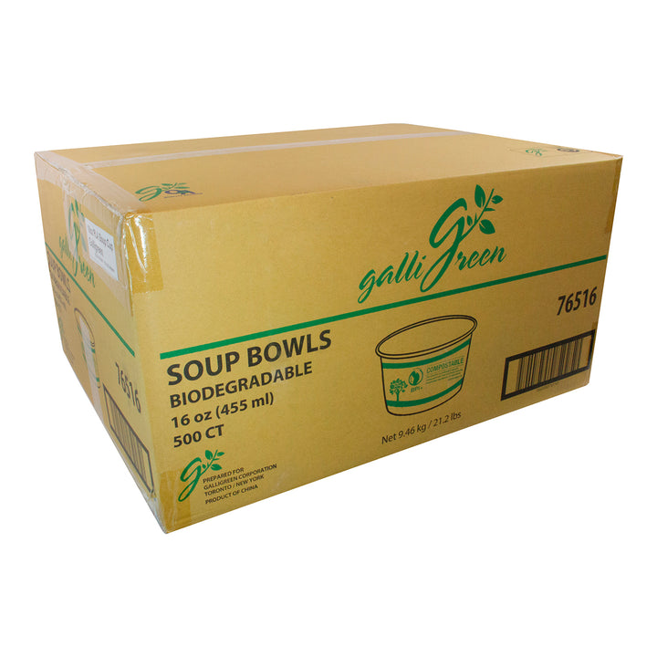 Papier pour soupières 16 oz - 1 x 500 unités - Galligreen - Emballage et accessoires - Fournitures et équipement pour restaurants - Distribution canadienne