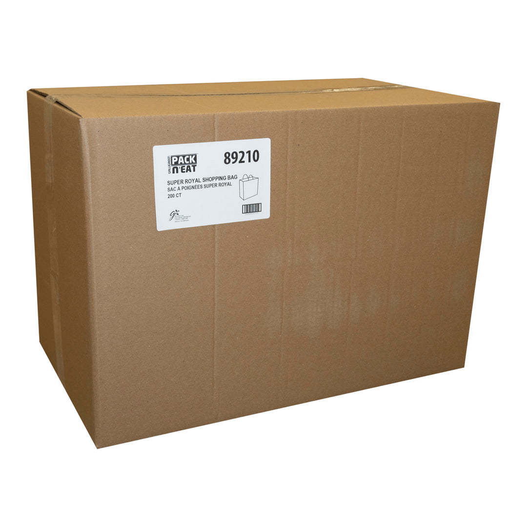 Papier à sacs Super Royal Kraft 13,8 x 9,8 x 17,5 cm - 1 x 200 unités - Packn'eat - Emballage et accessoires - Fournitures et équipement pour restaurants - Distribution canadienne