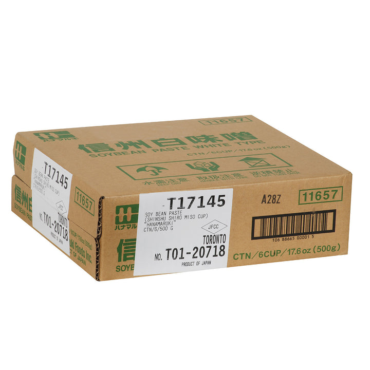 Pâte Miso Shiro Shinshu - 6 x 500 g - Japon - Ingrédients pour restaurants et services de restauration - Distribution canadienne
