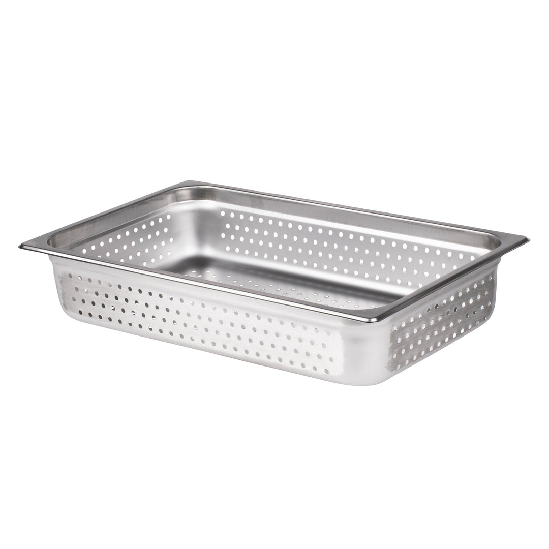 Sagetra Full Size Rectangular Steam Pan, 4 in, Perforated - Restaurant Equipment and Smallwares - Canadian Distribution