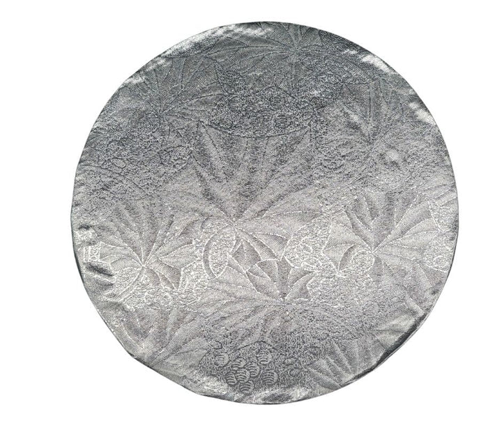 Decora - 8" Round 1/2" Thick Cake Board - Silver - RS-98602