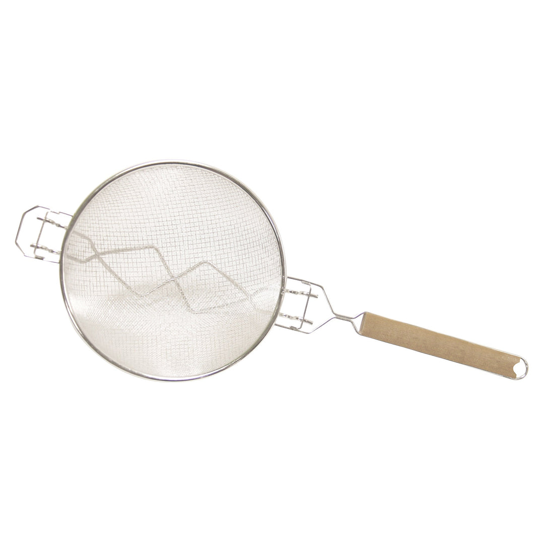 Sagetra Strainer with Wood Handle, 23 cm (9 in) - Restaurant Equipment and Smallwares - Canadian Distribution