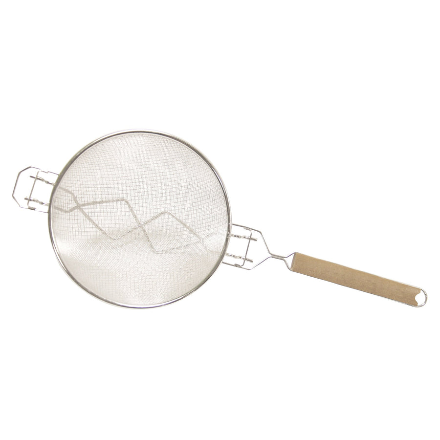 Sagetra Strainer with Wood Handle, 23 cm (9 in) - Restaurant Equipment and Smallwares - Canadian Distribution