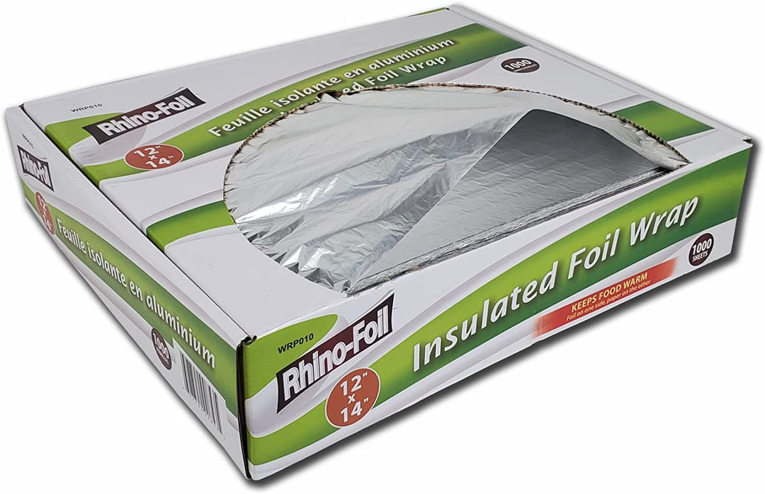 Rhino-Foil - Insulated Foil Wrap - 12"x14"