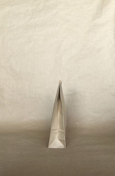 Sac en papier kraft avec fermeture métallique, doublé PLA, 1 lb, 4,25" x 2,5" x 10,5", 1000 unités, conforme à la norme ASTMD6400 - Emballage alimentaire jetable pour emporter - Distribution canadienne