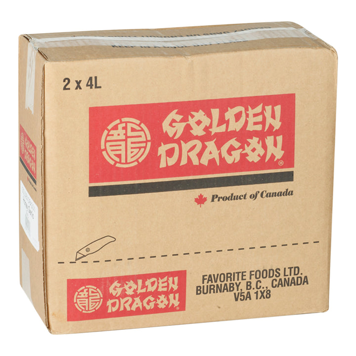 Sauce miel et ail - 2 x 4 L - Golden Dragon - Ingrédients pour restaurants et services de restauration - Distribution canadienne