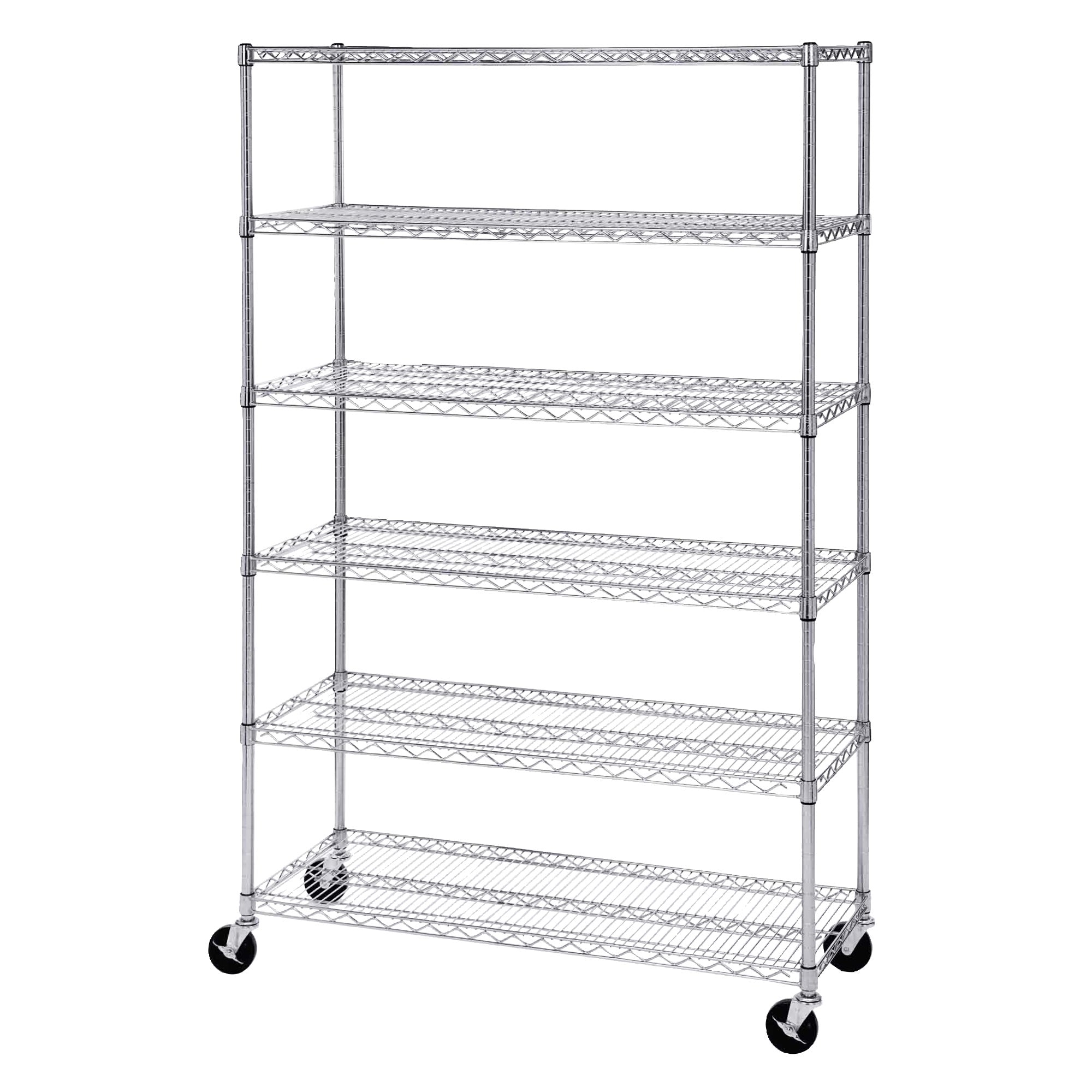Fulcrum Baguette shelf 6shelves ① Chrome Shelving - 6 Shelves - Vancouver Classics - Restaurant