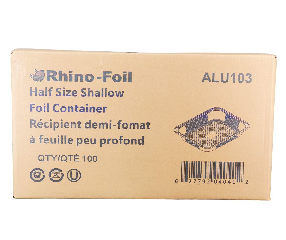 Rhino-Foil - Moule à vapeur en aluminium - Petite taille - Peu profond