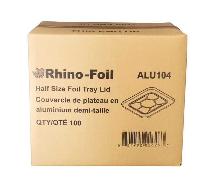 Rhino-Foil - Couvercle demi-taille pour plaque à vapeur en aluminium - Version lourde