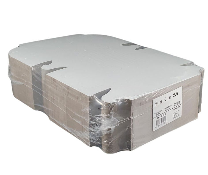 EB - Boîtes à gâteaux blanches - 9x6x2½