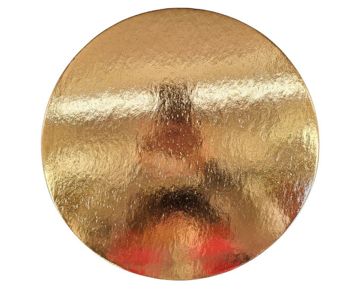 Enjay - Scallop Sheets - 12" - Round - Light Gold/Silver - 0.070 thick