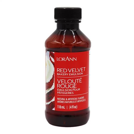 Red Velvet Bakery Emulsion Flavoring, 4 ounce bottle, Canadian Distributor