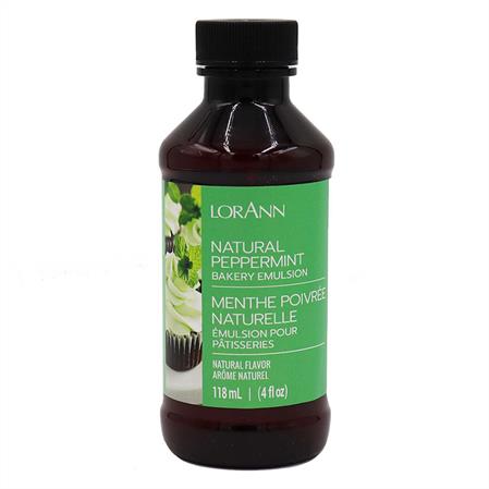 Peppermint Bakery Emulsion Flavoring, 4 ounce bottle, Canadian Distributor