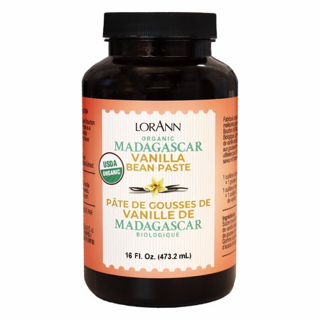 Pâte de gousse de vanille de Madagascar biologique - 16 oz. - 1 gallon - 5 gallons