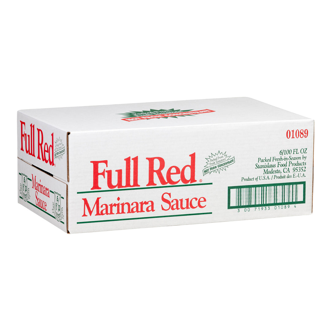 Sauce Marinara - 6 x 100 oz - Full Red - Ingrédients pour restaurants et services de restauration - Distribution canadienne