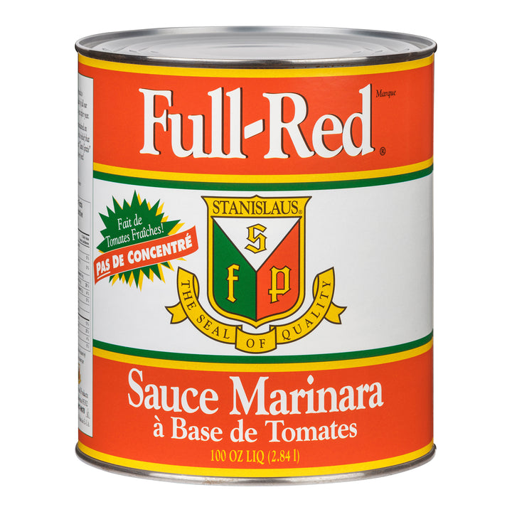 Sauce Marinara - 6 x 100 oz - Full Red - Ingrédients pour restaurants et services de restauration - Distribution canadienne