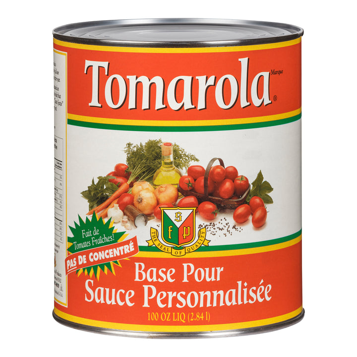 Sauce pour pâtes Tomarola - 6 x 2,84 L - Tomarola - Ingrédients pour restaurants et services de restauration - Distribution canadienne