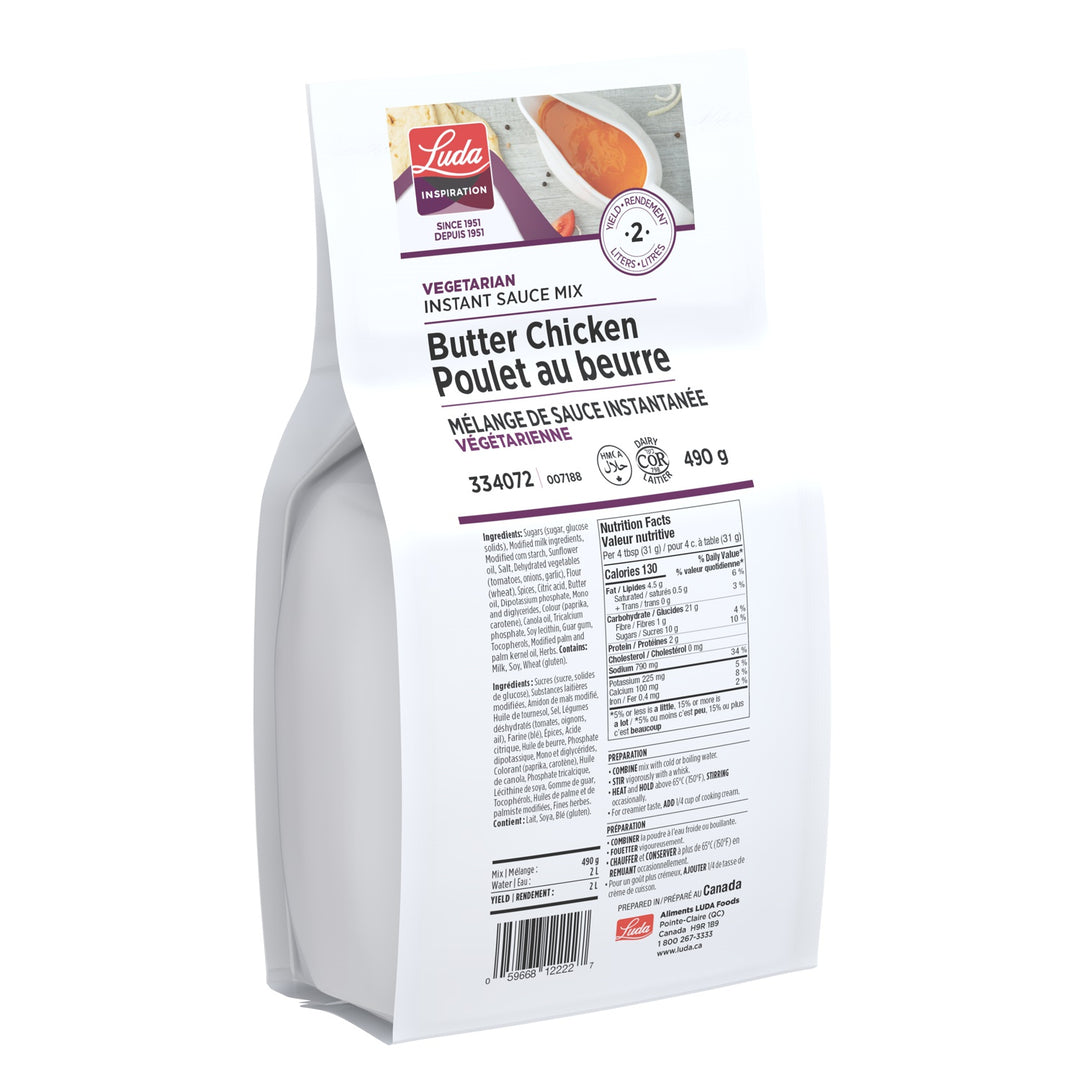 334072	LUDA Inspi Instant Butter Chicken Sauce Mix 4x490g 	3067	29 x 19 x 12 cm	2.26 kg