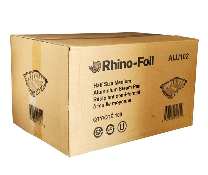 Rhino-Foil - Moyen format demi-taille - Plaque à vapeur en aluminium