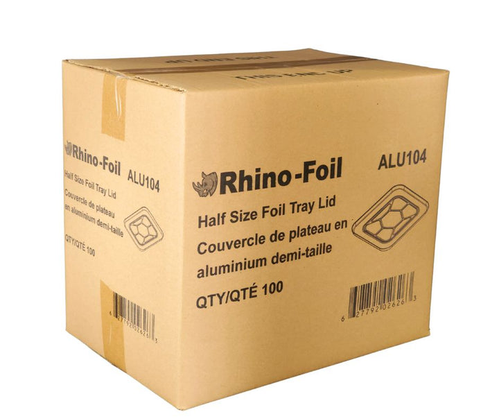 Rhino-Foil - Couvercle demi-taille pour plaque à vapeur en aluminium - Version lourde