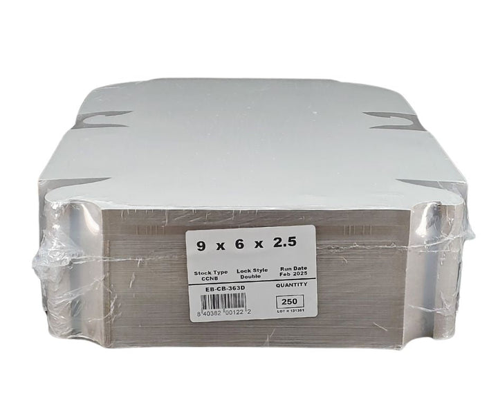 EB - Boîtes à gâteaux blanches - 9x6x2½