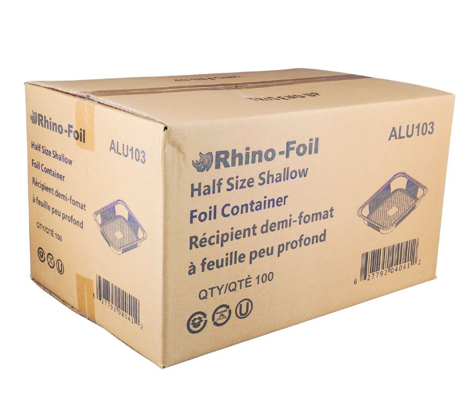 Rhino-Foil - Moule à vapeur en aluminium - Petite taille - Peu profond