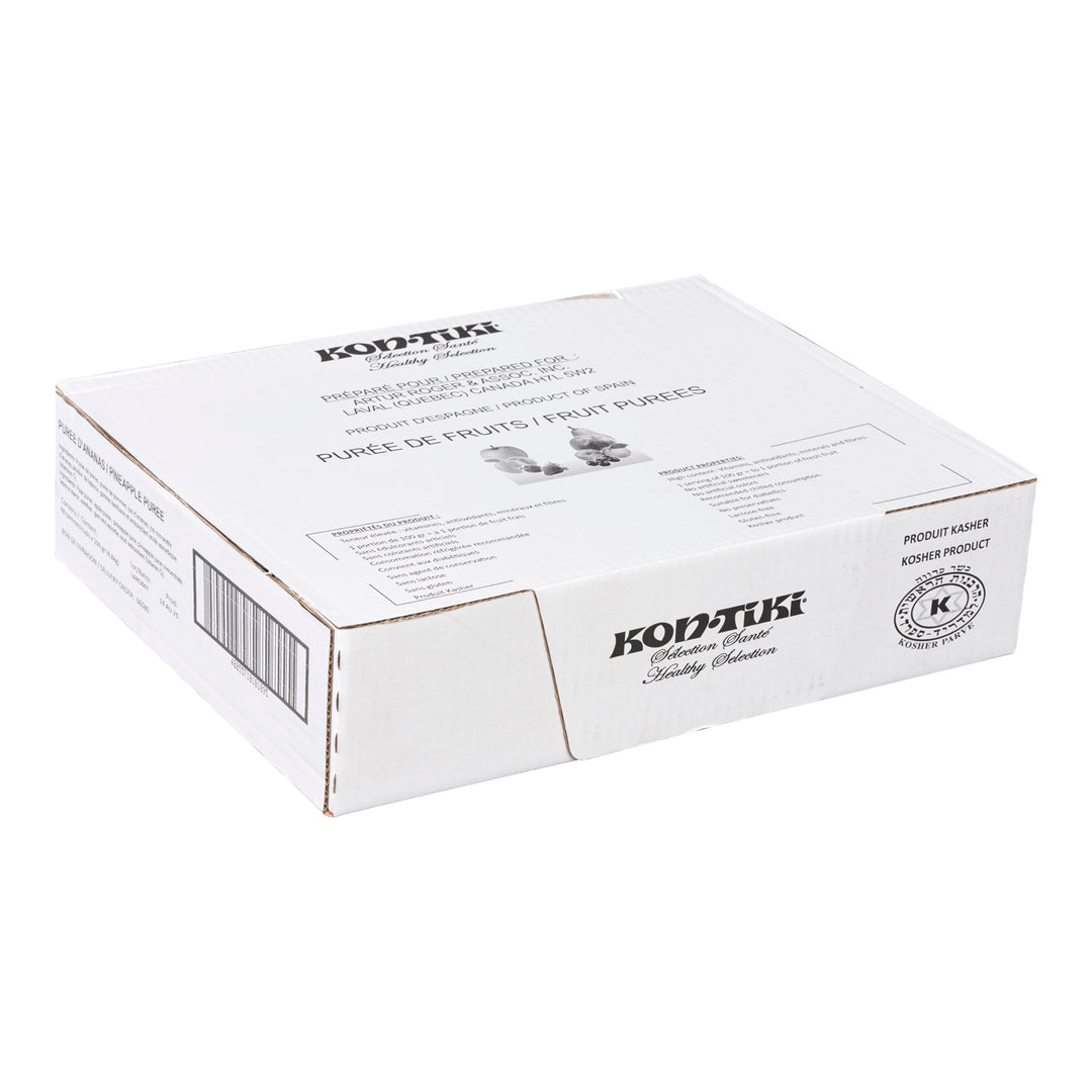 Puree Pineapple - 48 x 100 mL - Kontiki - Restaurant and Foodservice Ingredients - Canadian Distribution