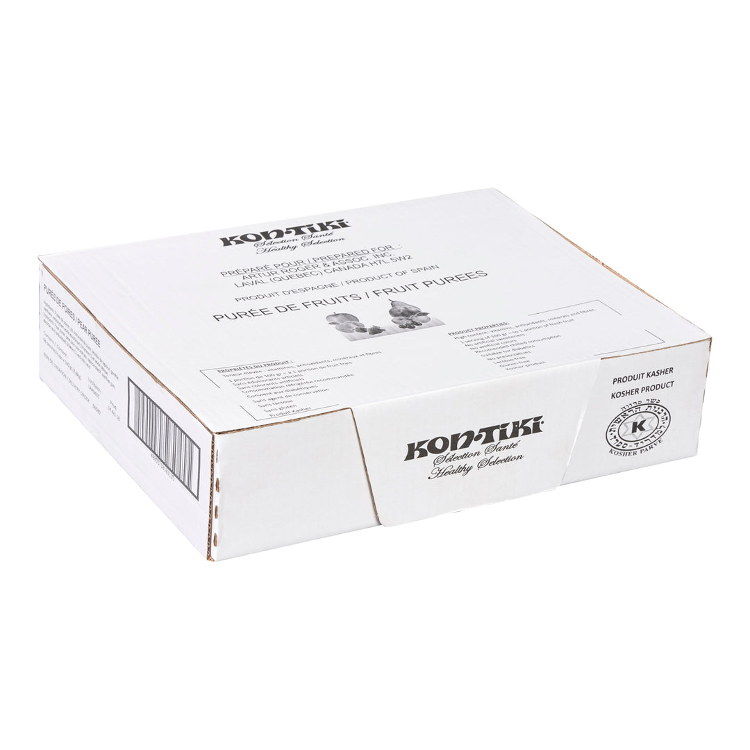 Puree Pear - 48 x 100 mL - Kontiki - Restaurant and Foodservice Ingredients - Canadian Distribution