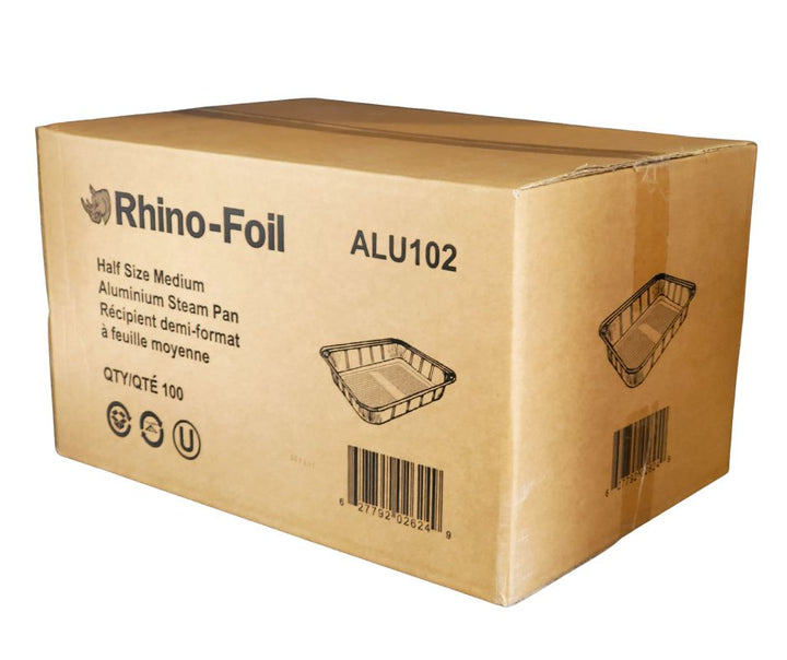 Rhino-Foil - Moyen format demi-taille - Plaque à vapeur en aluminium