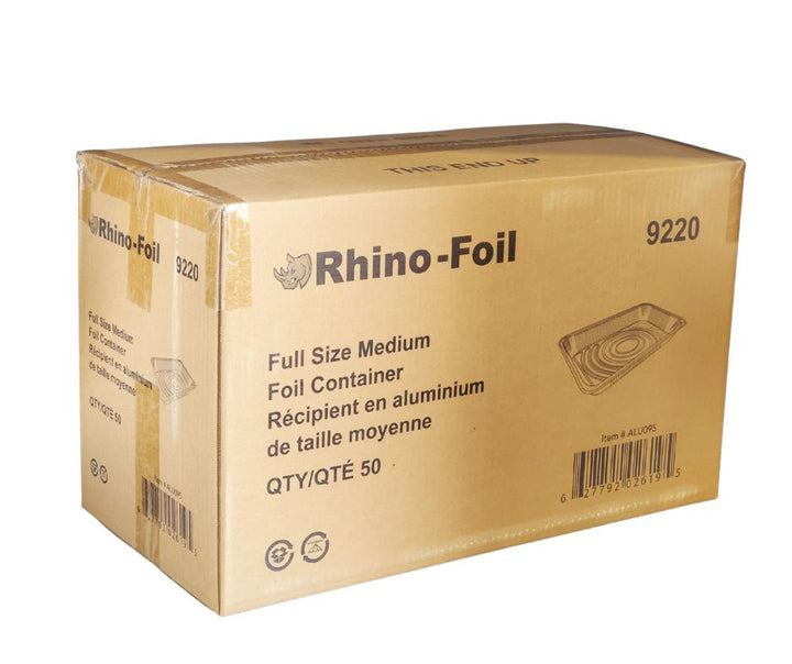 Rhino-Foil - Grand modèle, taille moyenne - Plaque à vapeur en aluminium - AR104