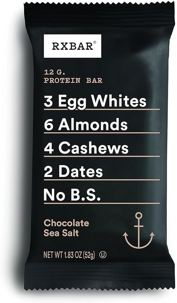 RXBAR – Barre protéinée – Chocolat sel de mer – 12 x 52 g