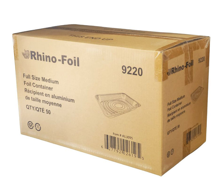 Rhino-Foil - Grand modèle, taille moyenne - Plaque à vapeur en aluminium - AR104