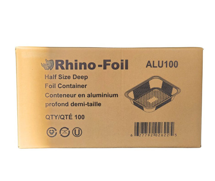 Rhino-Foil - Moule à vapeur en aluminium - Grande taille - Profondeur moyenne