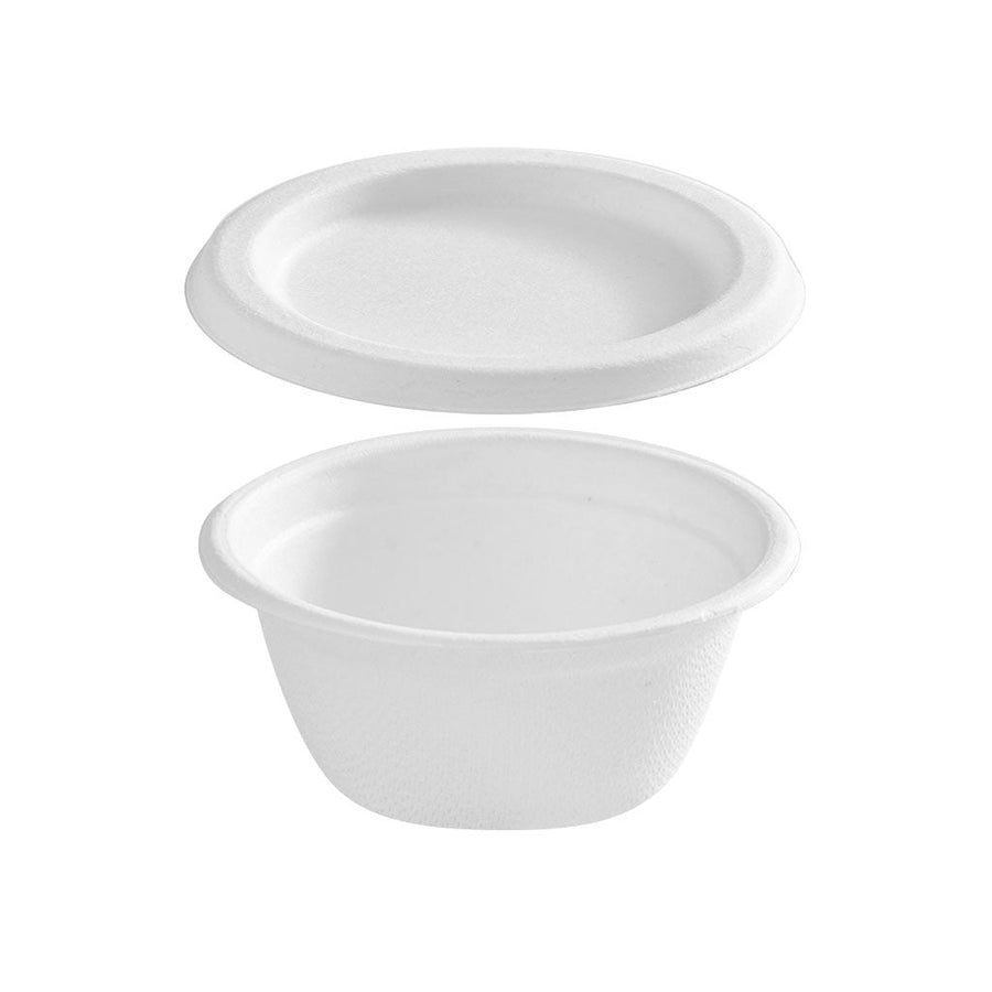 Portion Cup Lids Bagasse Compostable