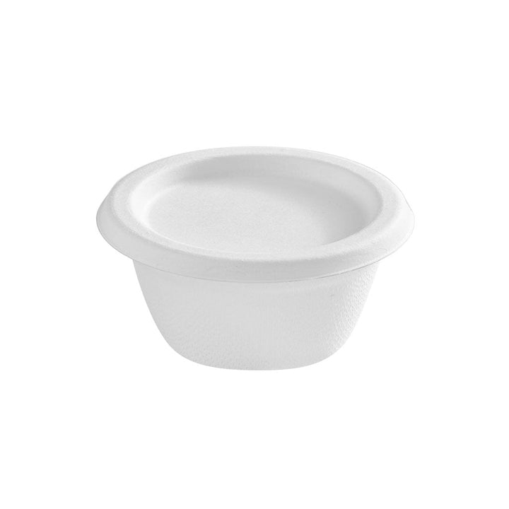 Portion Cup Lids Bagasse Compostable - Sold By The Case