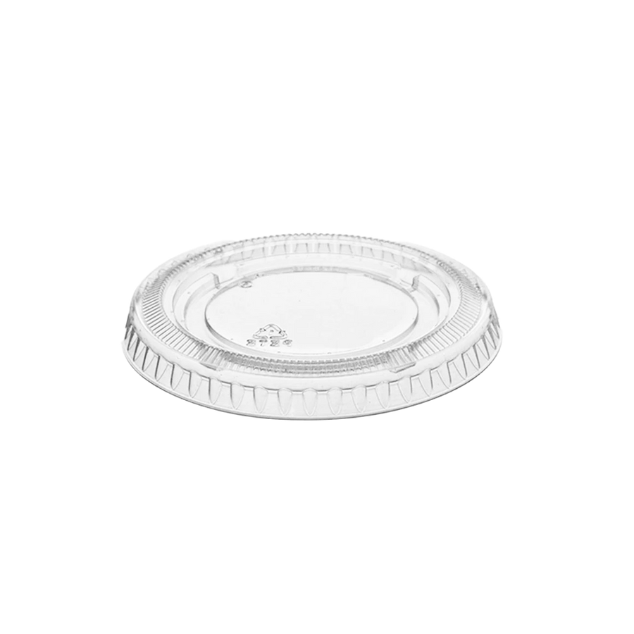 PLA Portion Cup Lids Compostable