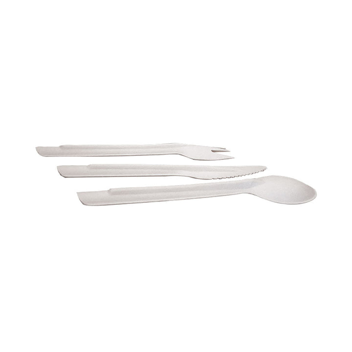 6.25" Bagasse Compostable Spoons or Forks or Knives- 1000 Per Case  - Sold By The Case