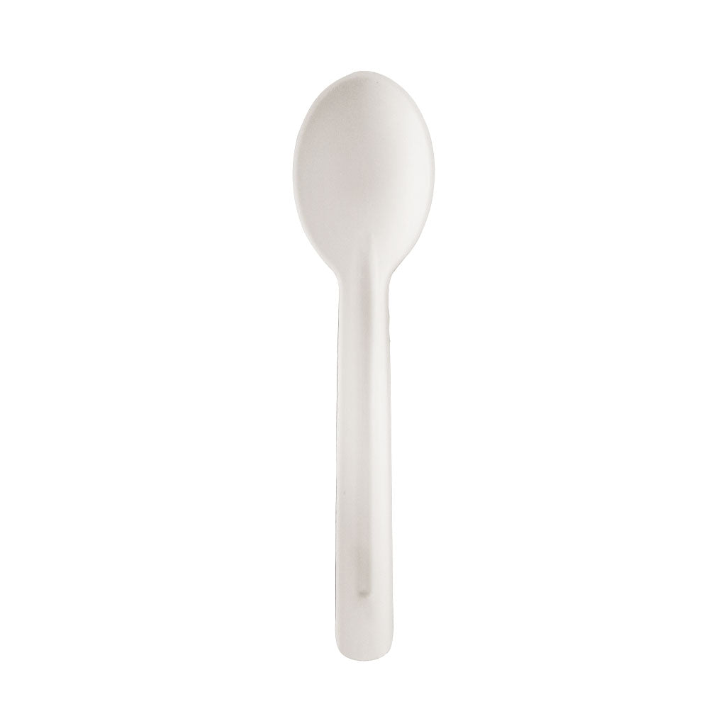 6.25" Bagasse Compostable Spoons or Forks or Knives- 1000 Per Case  - Sold By The Case