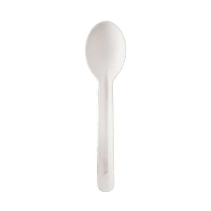 6.25" Bagasse Compostable Spoons or Forks or Knives- 1000 Per Case  - Sold By The Case